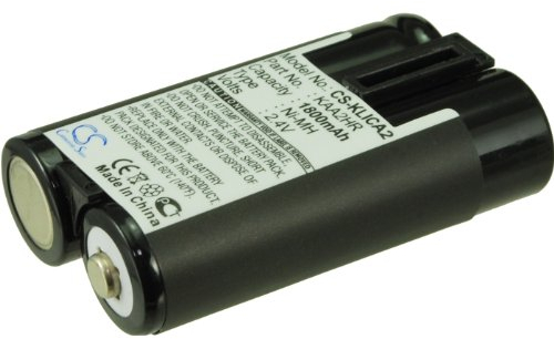 CS-KLICA2 Battery 1800mAh compatible with [Nikon] Coolpix 600, for [Sony] Discman D-220, Discman D-223, D-321, D-4215P, ESP D-421SP, for [Rollei] DP8300, DP8330, Prego 8330, for [Kodak] EasyShare C10