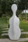 Violoncello 4/4 custodia misti in fibra di carbonio Full size rigida di luce forte sostegno 4.5 kg 300 kg a pressione white-l