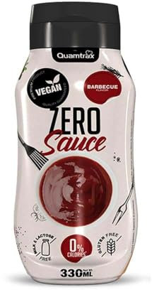 Quamtrax | Zero Calories Sauce (330ml) | Sauces zéro | Moins de 10 kcal par goût - Barbecue