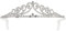 W WIDMANN MILANO Party Fashion 00279 - Strass Tiara, Haarreifen, Diadem, Königin, Karneval, Mottoparty