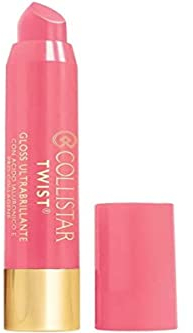 Collistar Twist ultraglänzender Lipgloss, Nummer 212 Marshmallow, feuchtigkeitsspendender, aufpolsternder und glänzender Lipgloss, mit Hyaluronsäure und Pro-Kollagen, Stick-Format, 2,5 g