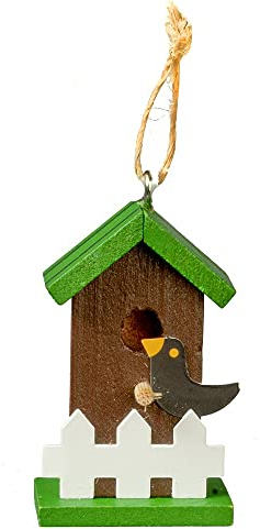 Puppenhaus Vogelhaus Box Grün Miniatur Gartenzubehör