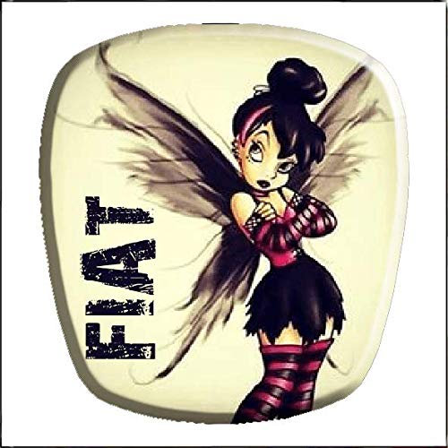 Kit di ricambio per coprivolante e logo anteriore e posteriore per auto Fiat 500 Fata