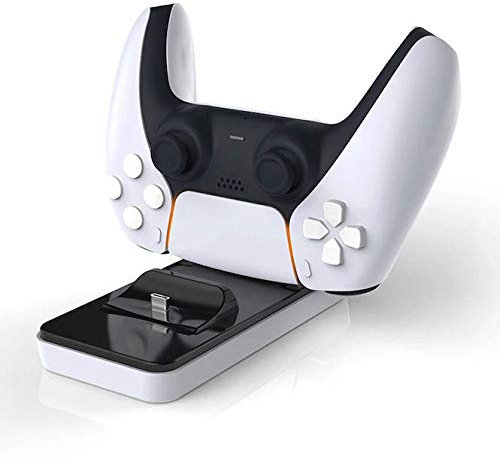DOBE PS5 Controller Charging Dock - Slim Dual USB Charger for PlayStation 5