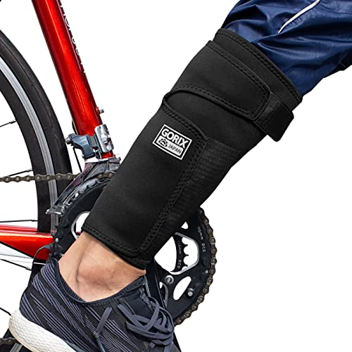 GORIX Fahrrad-Knöchel-Bein-Hosen-Gurt-Band-Clip-Schutz-langes Fahrrad (GX-SUSOLOCK)