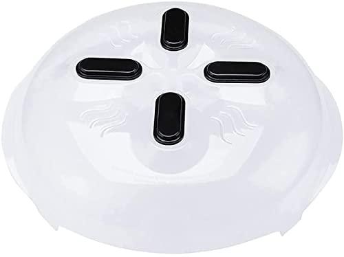 FUNGTN Cubierta magnética microondas Alimentos Cubierta Salpicaduras Plato microondas Transparente Cubiertas para cocinar Horno microondas Tapa protección contra Salpicaduras con respiraderos Vapor