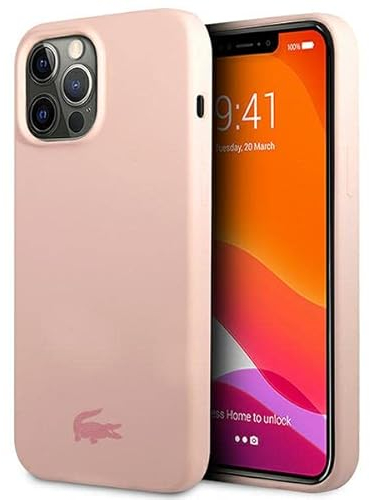 Lacoste LCHCP13XSI Hülle für iPhone 13 Pro Max 6,7 Rosa hardcase Silicone