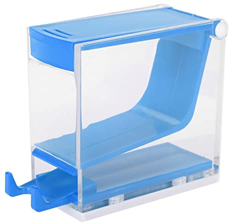 Dental-Watterollenspender, Dental-Zahnarzt-Watterollenspender, Teiler, Press-Typ-Halter, Blau (Blau)