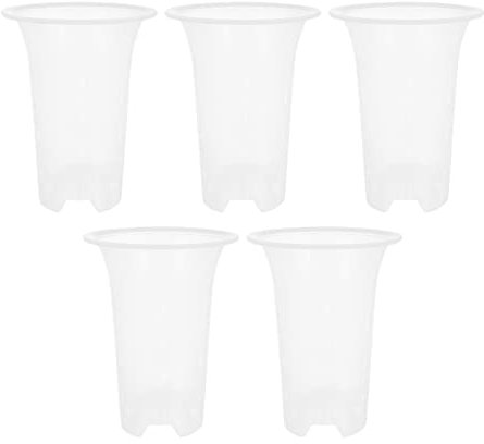 CAXUSD 5 Pezzi Vaso Per Orchidee Uso Domestico Decorazione Balcone Vasi Fiori Rialzati