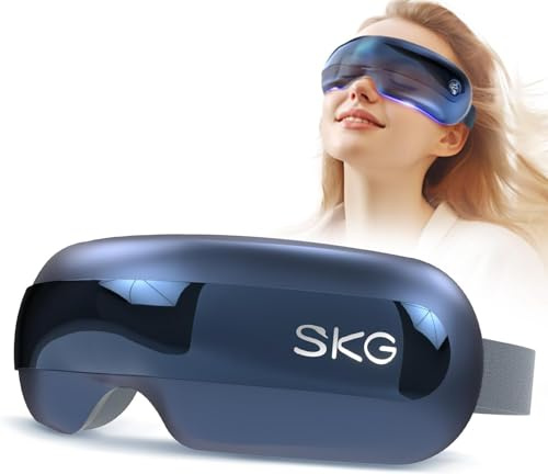 SKG E3 Pro Masseur oculaire avec chaleur, vibration, musique Bluetooth, améliore la qualité du sommeil