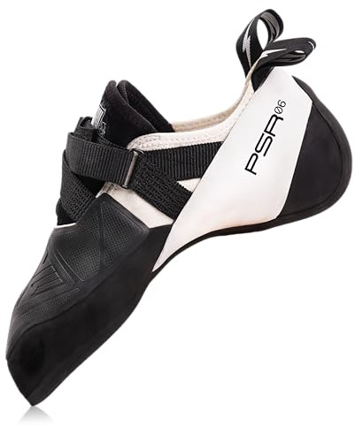 EVOLV V6 Rock Climbing Shoe for Indoor Climbing & Bouldering - Gray/Black - EU Size: 42 - US Size: 9 Men's / 10 Women's