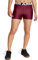 Under Armour Damen HeatGear Shorty Shorts, Kardinal/Weiß, S