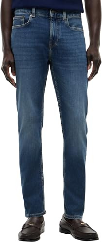 Tommy Hilfiger Herren Jeans Hose Bleecker Flex Mohave Indigo Slim Fit