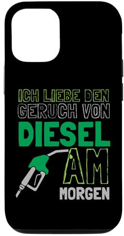 Hülle für iPhone 14 Pro Diesel Power Hubraum Dieselfahrer CO2 Sprüche Anti Grün