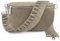 ARTVALL - Umhängetasche Wildleder Tasche Handtasche Velours Bauchtasche Klein mit Schultergurt Design Taschenband abnehmbar verstellbares Riemen Crossbody Bag Echt Ledertasche Damen mit Reißverschluss