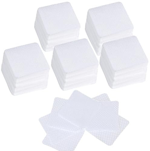 600 Stück fusselfreie Tücher für Nägel, UV-Gel, saugfähige Entferner-Pads – Baumwolle, DIY-Nagelkunst (weiß, 600 Stück)