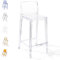 HAEKEBC Transparente Barhocker Acryl Thekenhocker 75 65cm Tresenhocker Barstuhl Moderne Klare Bistrohocker Armlose Küche Barhocker(Transparent,75cm/30inch)