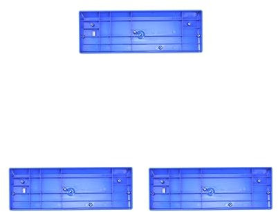 Tityvirnix 3 set 60% Compact Plastic Keyboard Case Compatible with GH60 POKER2 POK3R blue