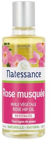 Natessance - Huile de Rose Musquée - revitalise lot de 2