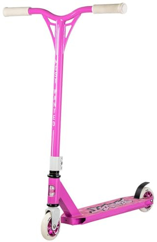 Story Original Stunt Scooter - Bandit Dos | High Performance ABEC-9 Bearings | 360° Handlebar for Freestyle | Durable 6061 Aluminium Alloy (Rose)