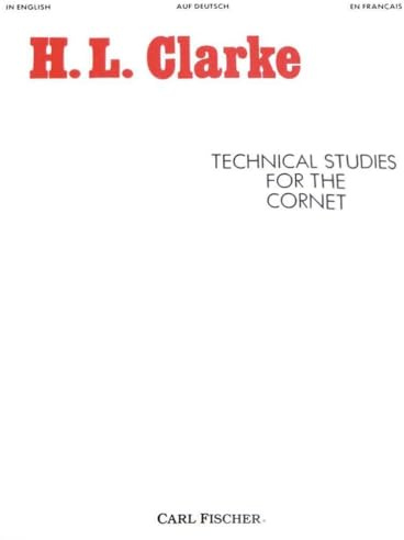 Technical Studies for the Cornet: English/German/French Version