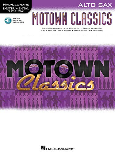 Instrumental Play-Along: Motown Classics - Alto Saxophone: Play-Along, CD für Alt-Saxophon