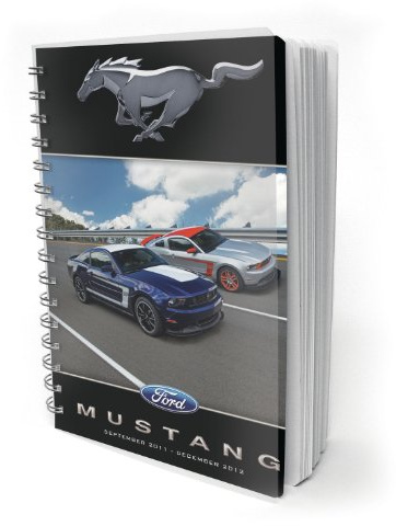 Ford Mustang September 2011-December 2012 Calendar