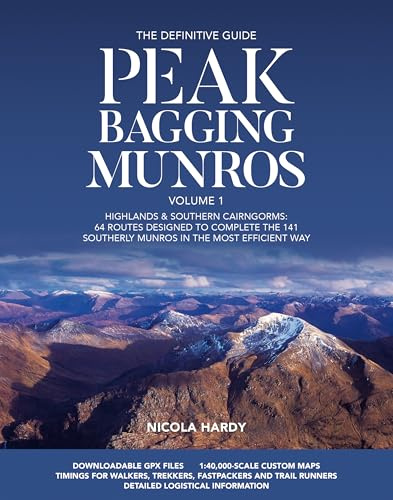 Vertebrate Publishing Ltd Peak Bagging Munros Volume 1.