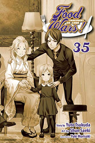 Food Wars!: Shokugeki no Soma, Vol. 35: The Divine Tongue's Despair