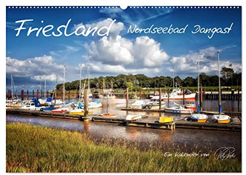 Friesland - Nordseebad Dangast/CH-Version (Wandkalender 2025 DIN A2 quer), CALVENDO Monatskalender