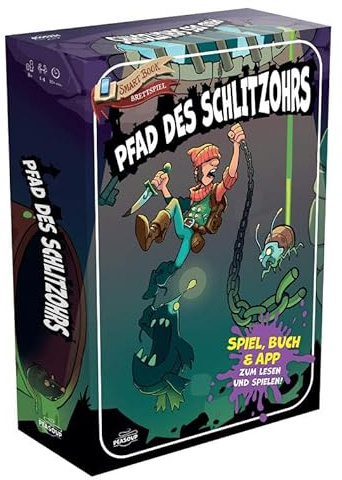 Pfad des Schlitzohrs Brettspiel, mit App-Unterstützung
