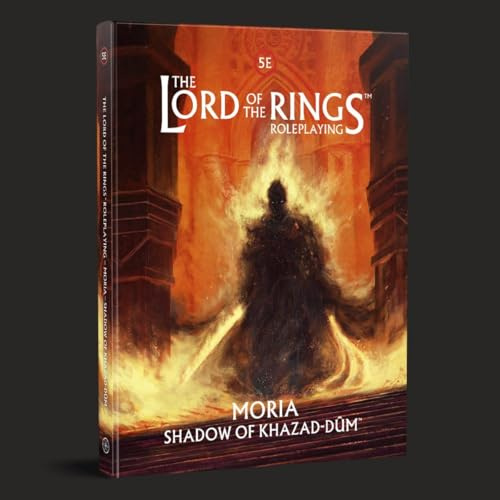 Free League - Der Herr der Ringe Rollenspiel-Brettspiel Moria Shadow of Khazad-dm (1+ Spieler, 14+)