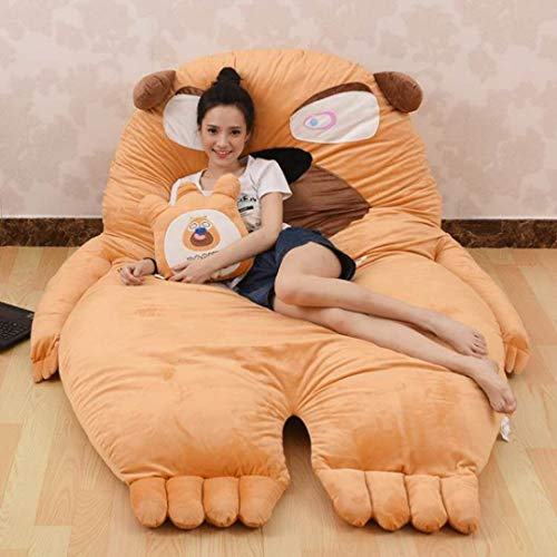 Totoro Matratze, 130 x 190 cm, weich, Comic, Tatami-Matratze, Cartoon-Design, dickes Sofabett, superweich, Schlafbett