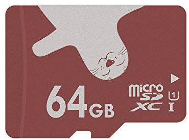 ALERTSEAL Micro SD Card 64GB Class 10 microSDXC Memory Card for Dash Cam/Smartphone with Adapter(U1 64GB)