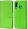 Verco kompatibel mit P30 Lite Hülle, Handyhülle für Huawei P30 Lite Tasche PU Leder Booklet Flip Case - Grün