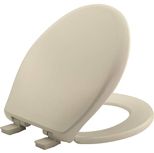 Bemis 200E4 006 Aurora Toilet Seat, Bone, Round