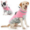 AOFITEE Hundemantel für Mittelgroße Hunde, Warme Hundewinterjacke mit Eingebautem Geschirr, Reflektierender Hundemantel Schneeanzug für den Winter, wasserdichte Hunde-Pufferjacke für Boston Terrier