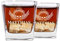 AIGAT Lot de 2 verres à rhum personnalisables 270 ml, 48 motifs différents.