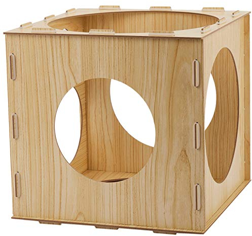 Lobamop 9 LöCher Faltbare Ballon Sizer Box Messung Werkzeug 2-10 für Geburtstag Hochzeit