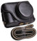 MOUDOAUER Kameratasche aus weichem Leder + Schultergurt für Fujifilm X100V X100F X100T X100S X100 Kamera-Zubehörteil