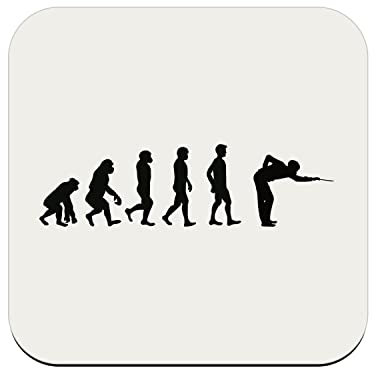 sous Verre en liège - Evolution Billard Bar Snooker Passion - 1 unité (95 x 95 mm)