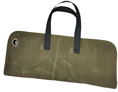 WORNEW Chef knife bag Portable Chef Knife Bag Waxed Canvas Knife Storage Kit Kitchen Knife Bag Durable Knife Bag