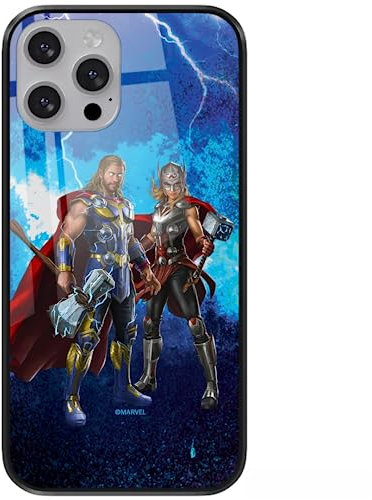 ERT GROUP mobile phone case for Apple Iphone 13 MINI original and officially Licensed Marvel pattern Thor 009 made of hardened glass, optimally adapted to the mobile phone, protective cover