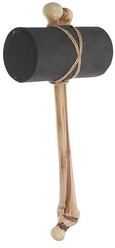 Toyvian Martello Finto Simulazione Di Osso Per Halloween Accessorio Cosplay Per Feste e Performance Teatrali Leggero e Maneggevole Superficie Liscia e Creativa