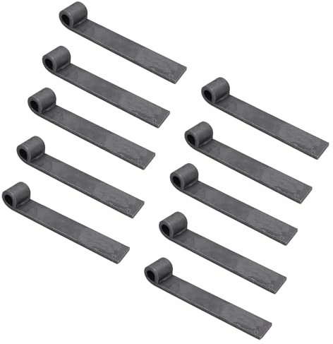 Bisagra de correa para puerta trasera de camión de remolque, 12,5 mm, soldadura, 150 mm, 10 unidades