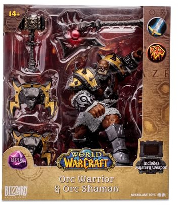 McFarlane World of Warcraft Orc Epic Figur, 15 cm