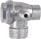 3-Wege-Luftkompressor, unidirektional, Messing/Aluminiumlegierung, Ersatz-Rückschlagventile, Rücklauf-Pool-Stecker für Aquarien, 3-Wege-Unidirektionale Kontrolle