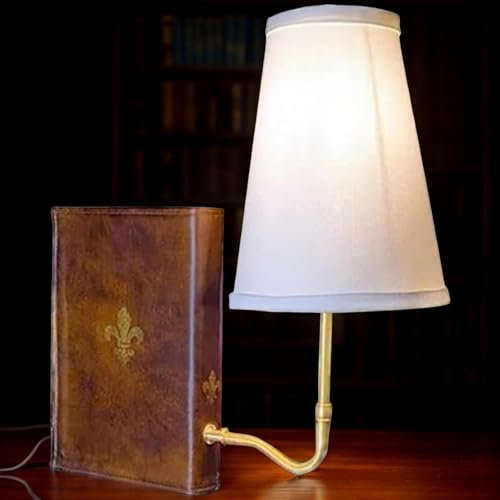 Literature Book Lamp, Bookshelf Lamp, Buchlampe, Vintage-Bücherregallampe, Tischlampe im Buchstil, einzigartige dekorative Lampe für Bücherregal oder Wohnzimmer