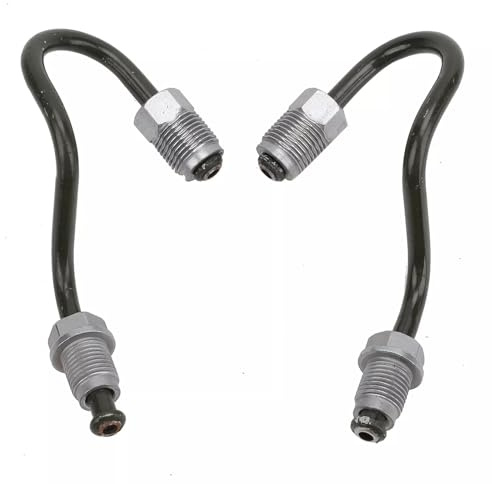 2 Stück Bremsleitung Hinten 1K0611763E 1K0611763F für A3 TT Seat | Bremsleitungen Bremsrohr Bremsschlauch Links und Rechts für Golf Plus Jetta Altea Toledo VW EOS