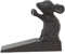 Cast Iron Mouse Door Wedge | Rustic Metal Iron Mouse Door Stop - 13x11cm